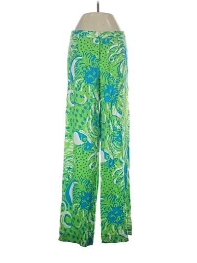 Pre-owned Lilly Pulitzer Casual Pants In Green