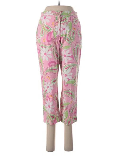 Pre-owned Lilly Pulitzer Casual Pants In Pink