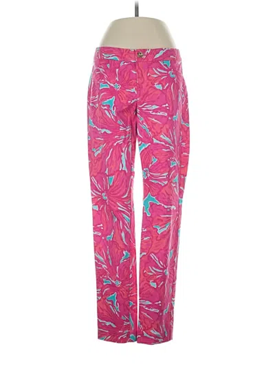 Pre-owned Lilly Pulitzer Casual Pants In Pink