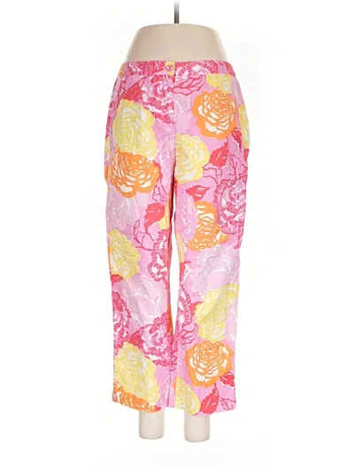 Pre-owned Lilly Pulitzer Casual Pants In Pink