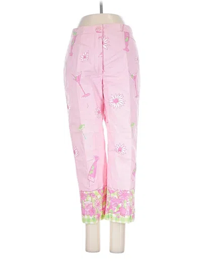 Pre-owned Lilly Pulitzer Casual Pants In Pink