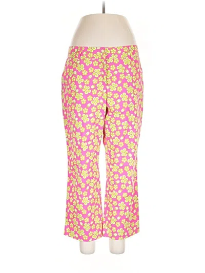 Pre-owned Lilly Pulitzer Casual Pants In Yellow
