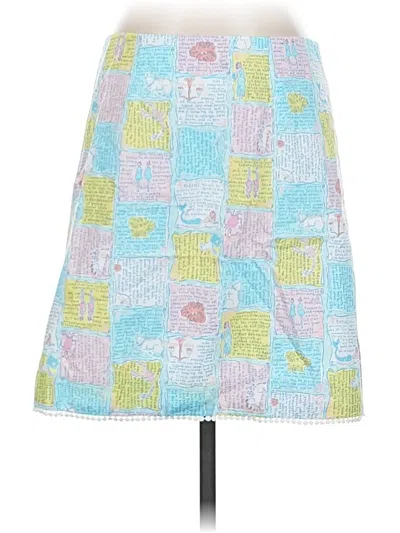Pre-owned Lilly Pulitzer Casual Skirt In Blue