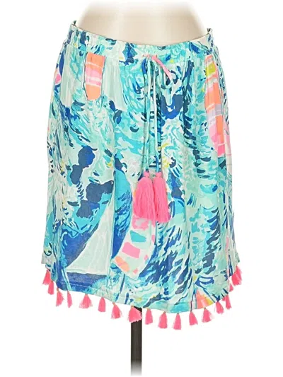 Pre-owned Lilly Pulitzer Casual Skirt In Blue