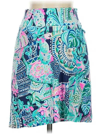 Pre-owned Lilly Pulitzer Casual Skirt In Blue