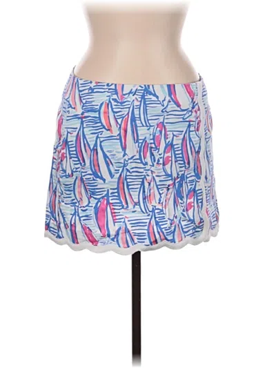 Pre-owned Lilly Pulitzer Casual Skirt In Blue