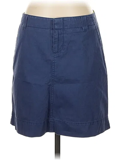 Pre-owned Lilly Pulitzer Casual Skirt In Blue