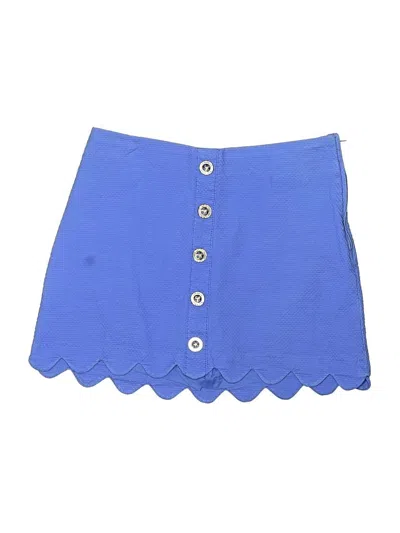 Pre-owned Lilly Pulitzer Casual Skirt In Blue