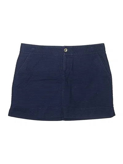 Pre-owned Lilly Pulitzer Casual Skirt In Blue