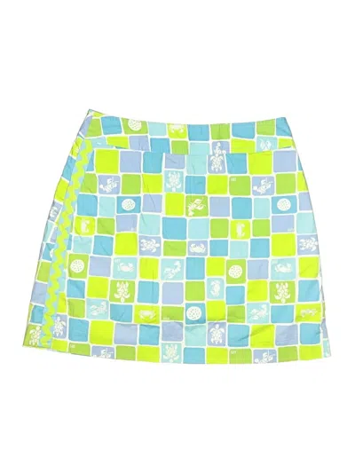 Pre-owned Lilly Pulitzer Casual Skirt In Blue