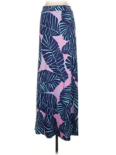 Pre-owned Lilly Pulitzer Casual Skirt In Blue
