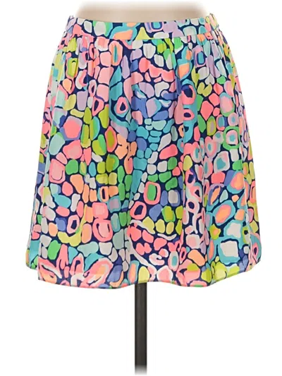Pre-owned Lilly Pulitzer Casual Skirt In Blue