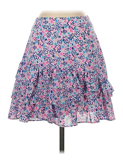 Pre-owned Lilly Pulitzer Casual Skirt In Blue