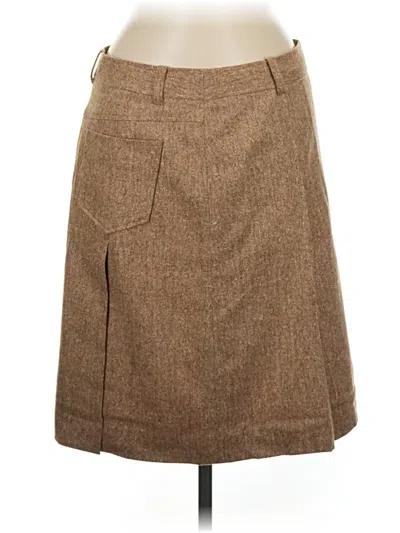 Pre-owned Lilly Pulitzer Casual Skirt In Brown