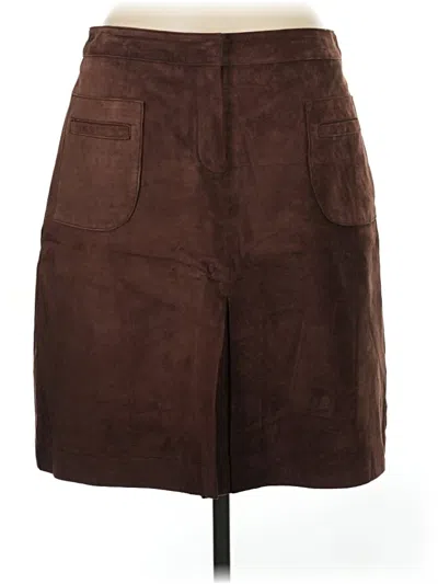 Pre-owned Lilly Pulitzer Casual Skirt In Brown