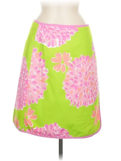 Pre-owned Lilly Pulitzer Casual Skirt In Green