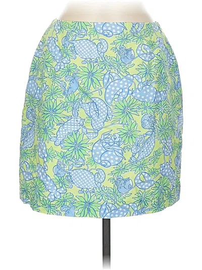 Pre-owned Lilly Pulitzer Casual Skirt In Green
