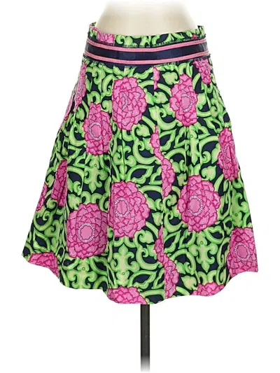 Pre-owned Lilly Pulitzer Casual Skirt In Green