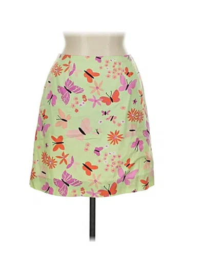 Pre-owned Lilly Pulitzer Casual Skirt In Green
