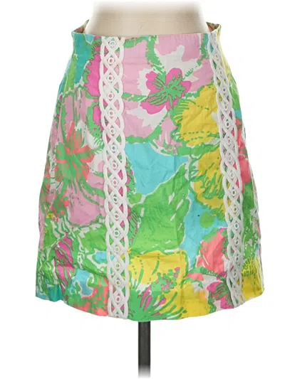Pre-owned Lilly Pulitzer Casual Skirt In Green