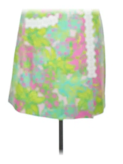 Pre-owned Lilly Pulitzer Casual Skirt In Green