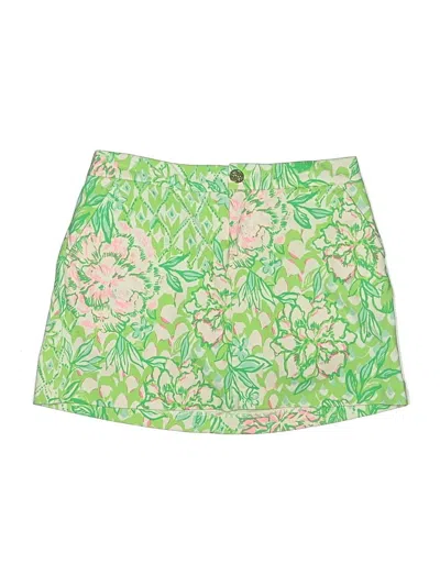 Pre-owned Lilly Pulitzer Casual Skirt In Green