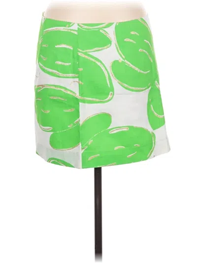 Pre-owned Lilly Pulitzer Casual Skirt In Green