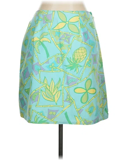 Pre-owned Lilly Pulitzer Casual Skirt In Green