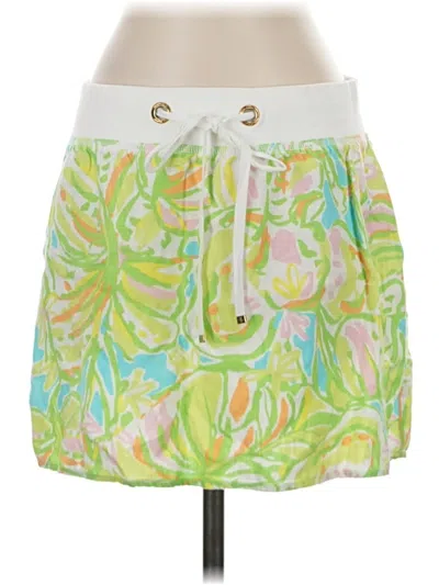 Pre-owned Lilly Pulitzer Casual Skirt In Green