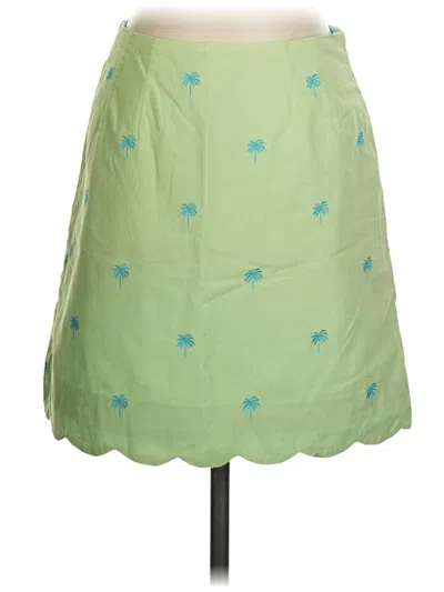 Pre-owned Lilly Pulitzer Casual Skirt In Green