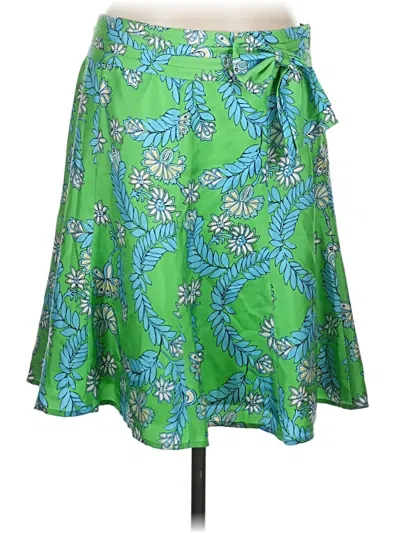Pre-owned Lilly Pulitzer Casual Skirt In Green
