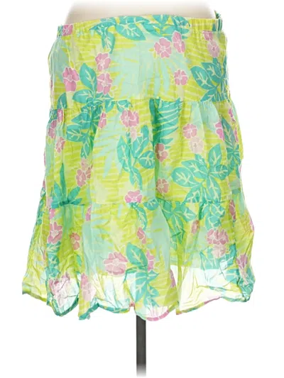 Pre-owned Lilly Pulitzer Casual Skirt In Green