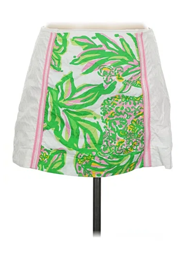Pre-owned Lilly Pulitzer Casual Skirt In Green