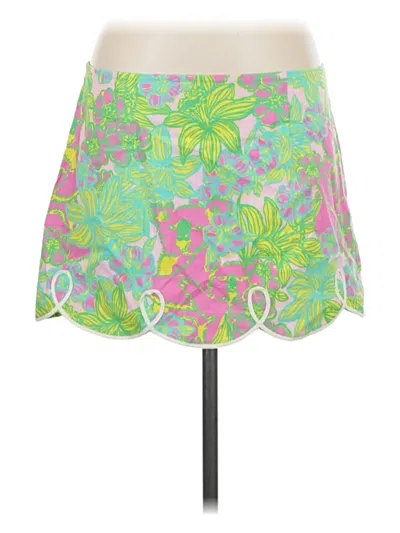 Pre-owned Lilly Pulitzer Casual Skirt In Green