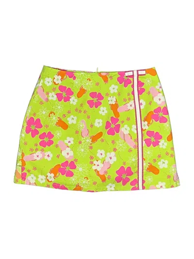 Pre-owned Lilly Pulitzer Casual Skirt In Green