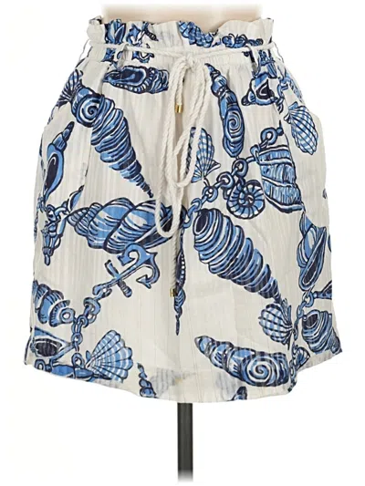 Pre-owned Lilly Pulitzer Casual Skirt In Ivory