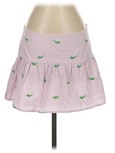 Pre-owned Lilly Pulitzer Casual Skirt In Pink