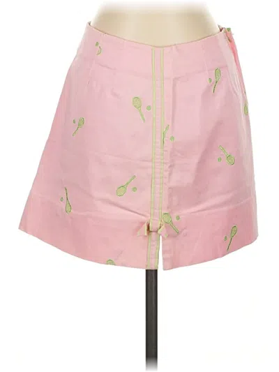 Pre-owned Lilly Pulitzer Casual Skirt In Pink