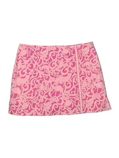Pre-owned Lilly Pulitzer Casual Skirt In Pink