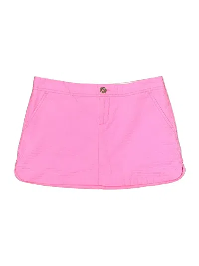 Pre-owned Lilly Pulitzer Casual Skirt In Pink