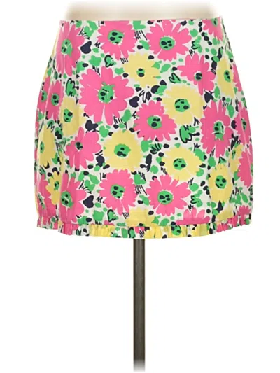 Pre-owned Lilly Pulitzer Casual Skirt In Pink