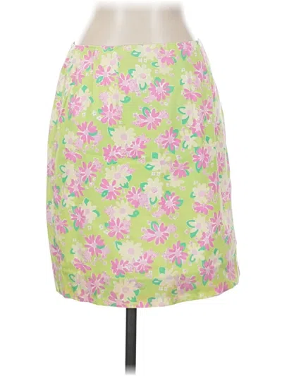 Pre-owned Lilly Pulitzer Casual Skirt In Pink