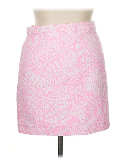 Pre-owned Lilly Pulitzer Casual Skirt In Pink