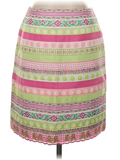 Pre-owned Lilly Pulitzer Casual Skirt In Pink