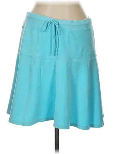 Pre-owned Lilly Pulitzer Casual Skirt In Teal