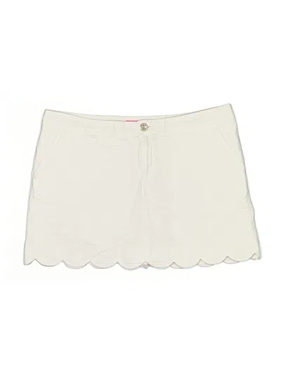 Pre-owned Lilly Pulitzer Casual Skirt In White