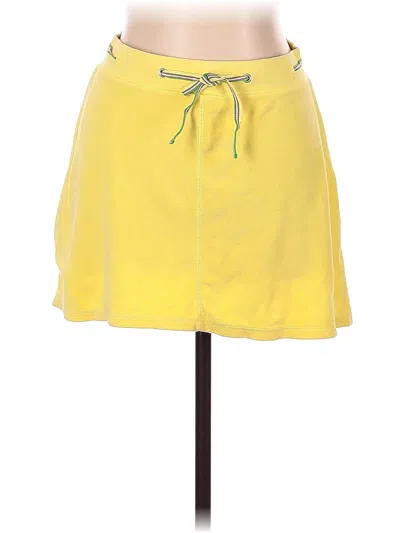Pre-owned Lilly Pulitzer Casual Skirt In Yellow