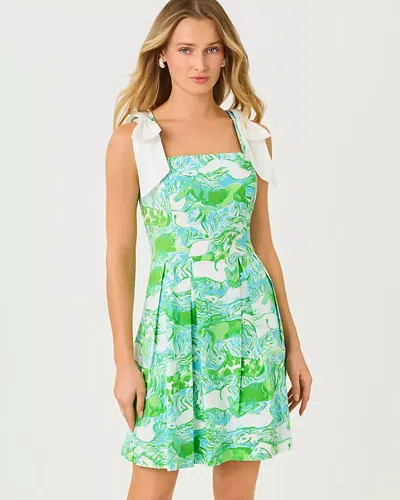 Lilly Pulitzer Cerese Skirted Romper In Green