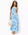 Lilly Pulitzer Carlese Cotton Maxi Dress In Resort White | ModeSens