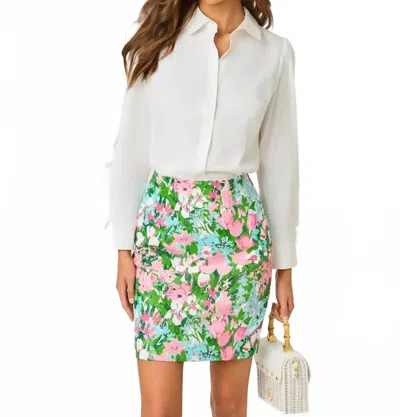 Lilly Pulitzer Charo Sequin Mini Skirt In Multi